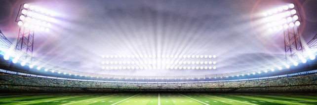 освещение стадиона светильниками